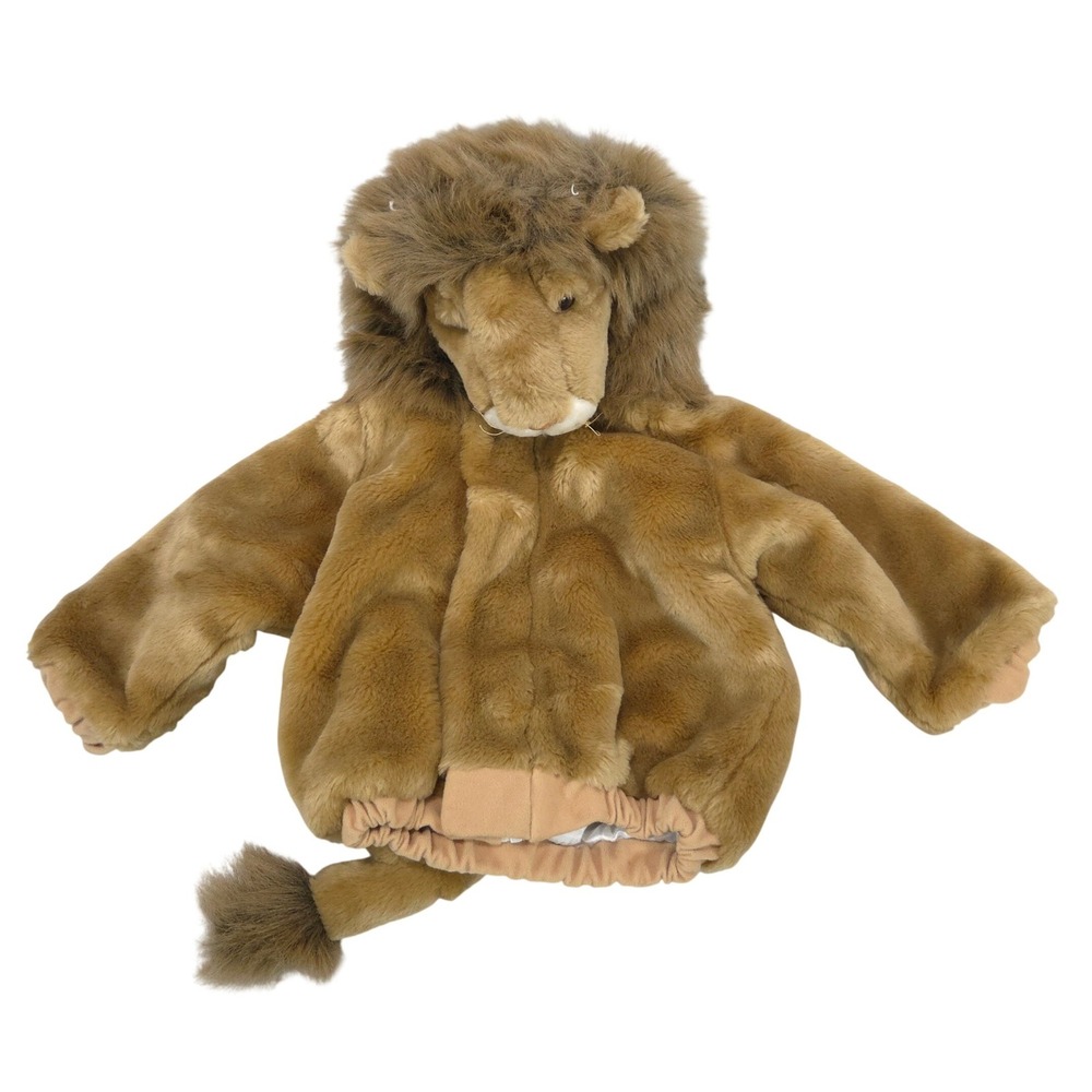 Cuddles Outerwear Plush Lion Costume Jacket Toddler 24M Hood Tail Halloween